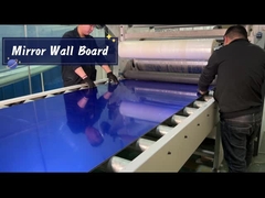 Mirror Hotel светлый роскошный ПЭТ декоративный бамбук древесный уголь фанера стены панель