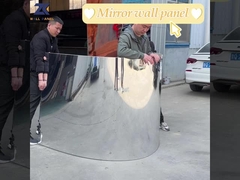 Панель облицовки панели стены зеркала огнеупорная деревянная