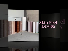 Профессиональная индивидуальная быстрая доставка Интерьерная панель Кожа чувствительность Бамбук уголь деревянный фанера