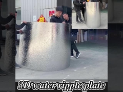 Фабрика на заказ высококачественный ПЭТ водяной волнистый бамбук древесный уголь фанеры панели