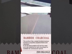 Высококачественная горячая продажа Карбоновая кристаллическая доска Огнеупорная бамбуковая угольная металлическая доска Фанера