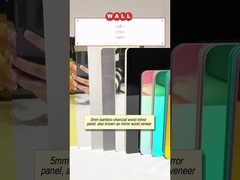 5 мм горячее продажа Продукт зеркало ПЭТ стеновой панель водонепроницаемый Бамбук древесный уголь фанера