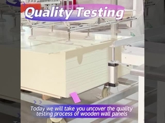 Испытание качества фанеры из дерева из бамбука и древесного угля