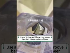 Раствор и изгиб углов деревянных панелей из фанеры