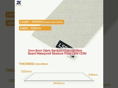 ODM OEM доски волокна угля ткани 5mm 8mm бамбуковый водоустойчивый влагостойкий