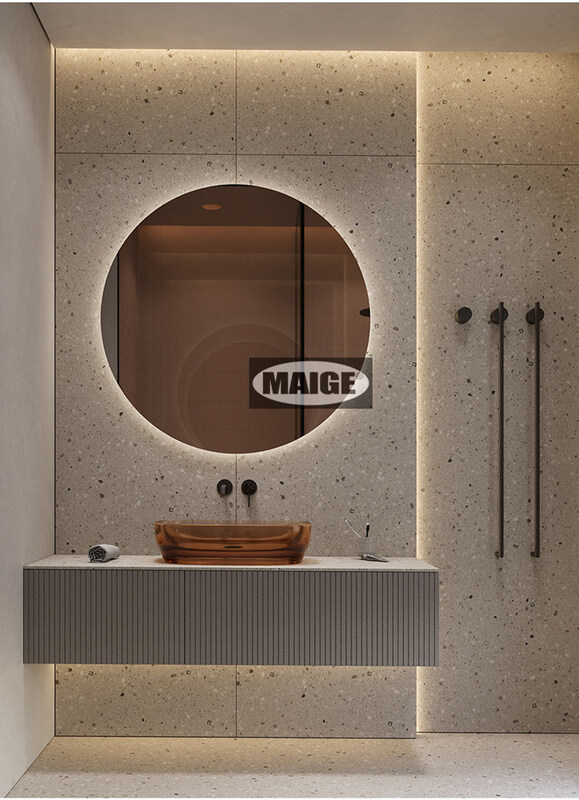 Каменные пластмассовые композитные стеклянные панели для ванной и туалета