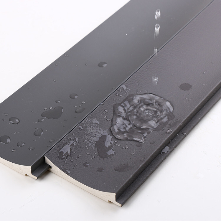 Внутреннего художественного оформления панель решетки доски WPC прессформы PVC экологически дружелюбная