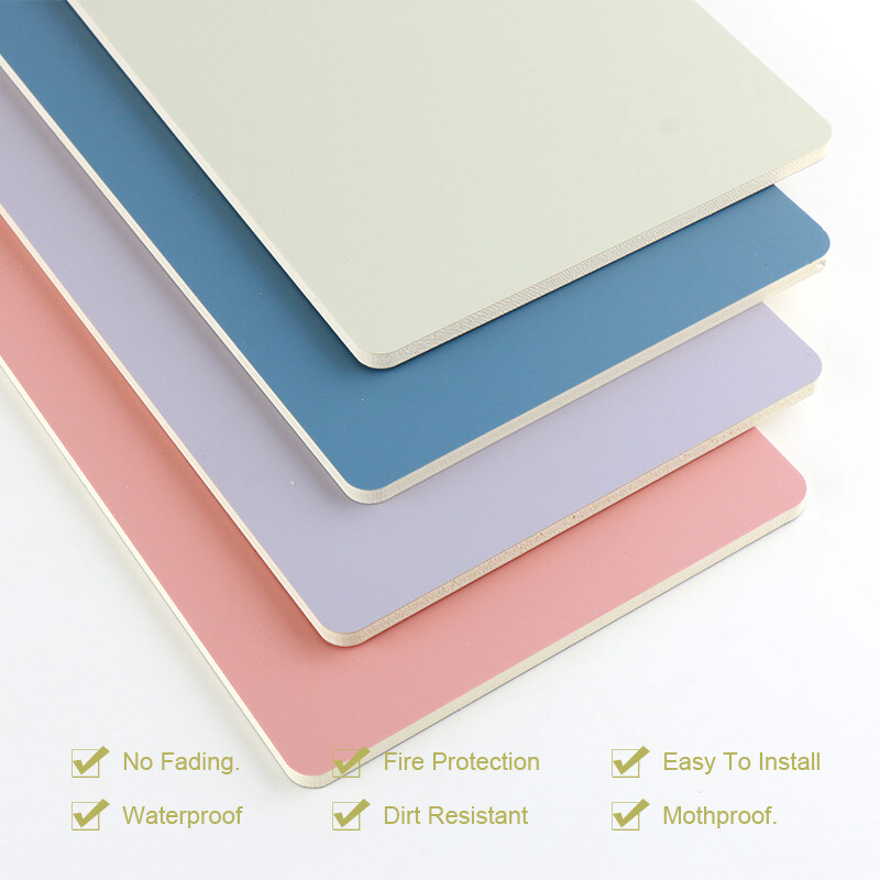 Влагостойкие панели облицовки панелей стены PVC чувства кожи декоративные деревянные