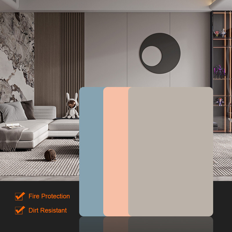 Кожа внутреннего художественного оформления администрации чувствует ширину 1.22m панелей стены PVC