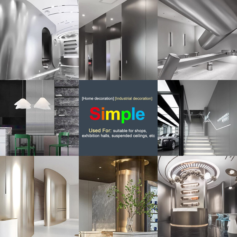 Металлическая деревянная фанера для интерьера Стенные панели экологически чистые Бамбук древесный уголь