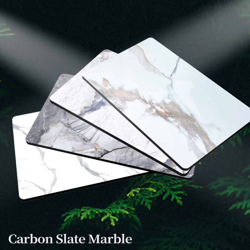 Водостойкость и удобство установки Марморное деревянное облицовочное покрытие панели для внутренних декоративных стен Новые продукты Марморное покрытие стен