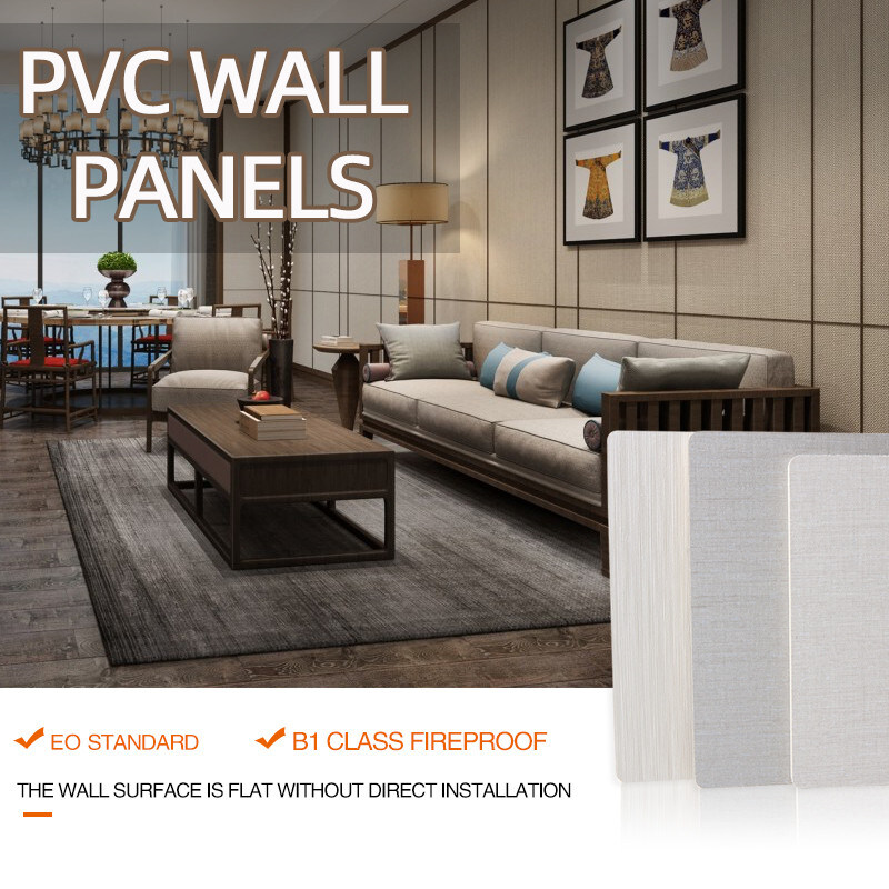 Горячие продукты Внутренняя отделка Водонепроницаемая бамбуковая угольная ткань Стеновая панель