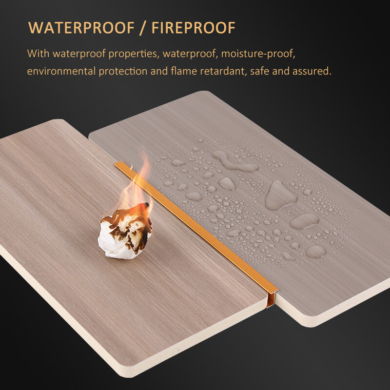 Горячие продукты Внутренняя отделка Водонепроницаемая бамбуковая угольная ткань Стеновая панель