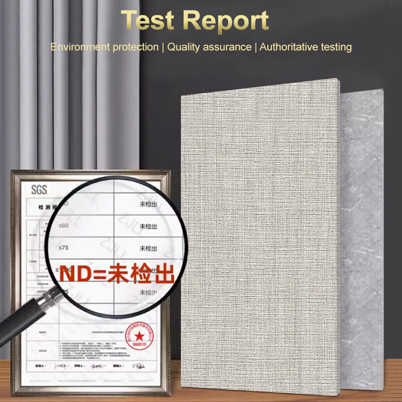 5 / 8 мм ткань текстурированные декоративные панели Бамбук древесный уголь