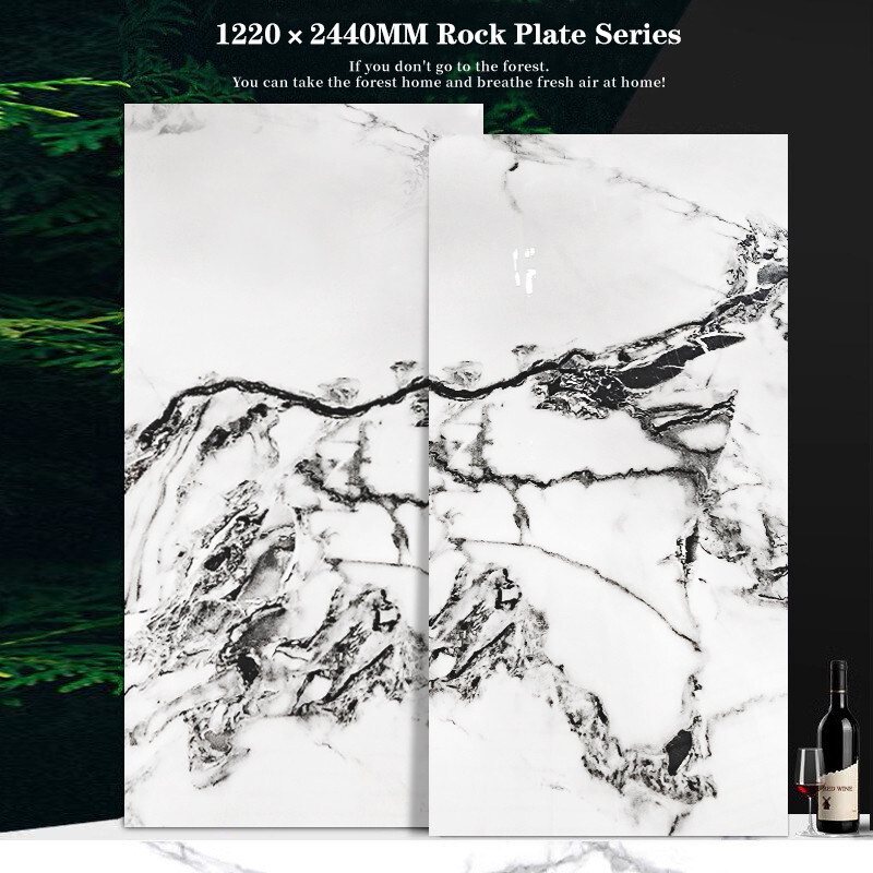 Декорация интерьера Мраморные стеновые панели Коэкструдированный бамбук Уголь деревянный фанера