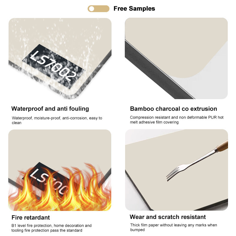 Современная высокоблестящая мраморная плита панель роскошный стенный декор Бамбуковая кристаллическая доска