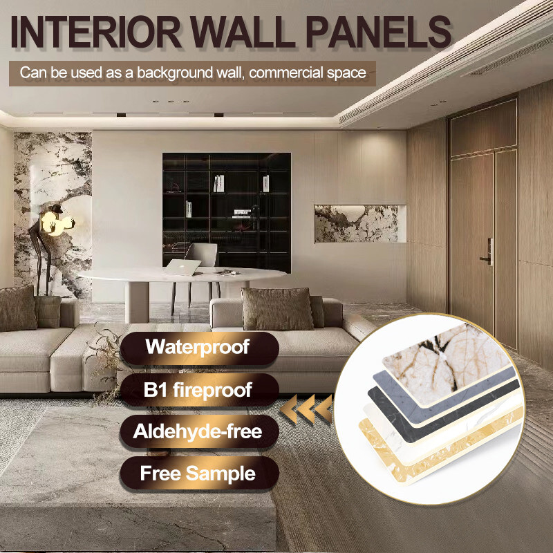 Мраморные бамбуковые угольные деревянные фанеры интерьерные декоративные мраморные стеновые панели