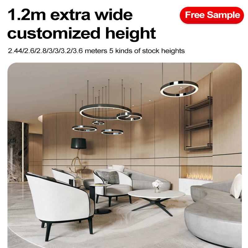 Водостойкость Бамбук уголь Стенная доска Деревянный лист для современного света роскошного декора