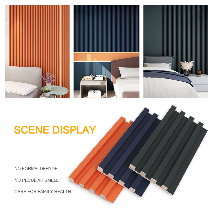 Панель стены панели стены WPC PVC внутреннего художественного оформления WPC фабрики составная крытая