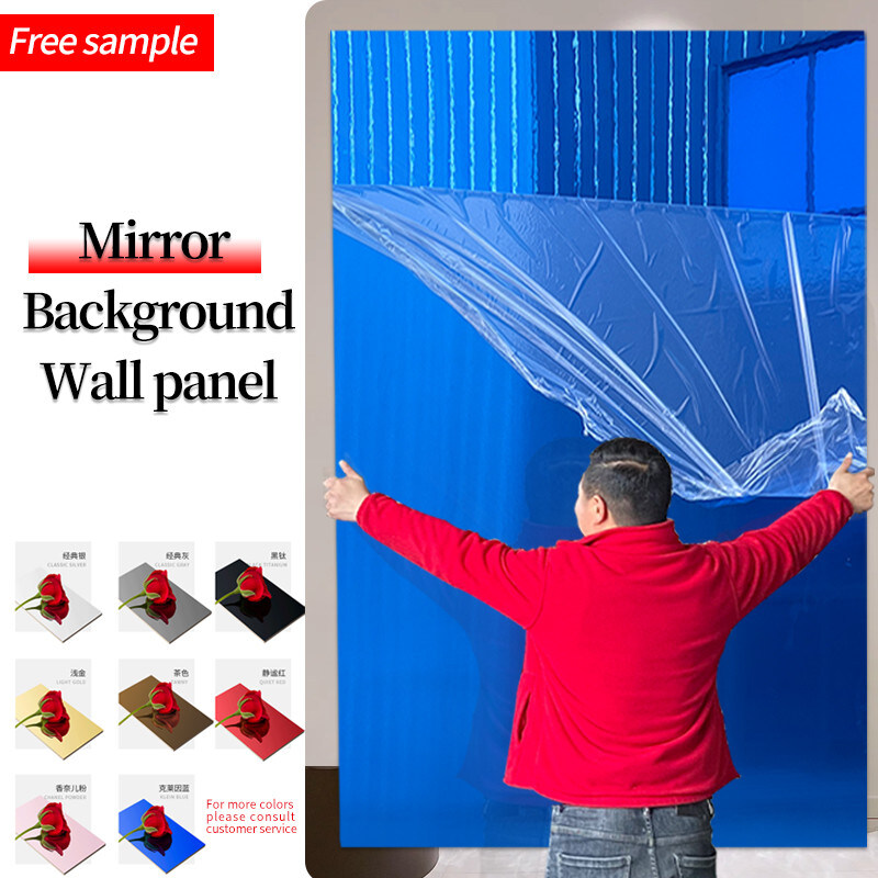 Внутренние декоративные бамбуковые деревянные панели стены зеркала листа облицовки 1220*2440mm