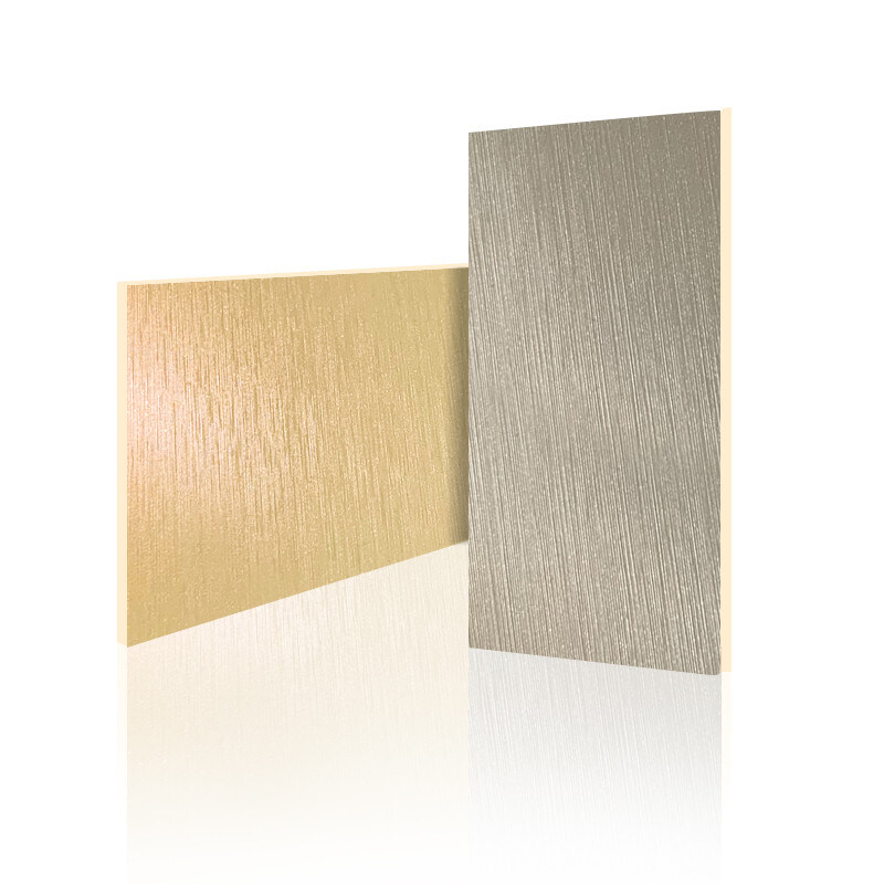 ПВХ Декорация Бамбук Уголь Дерево Металлическая Стенная доска Стенные панели внутреннего отделения высокой плотности