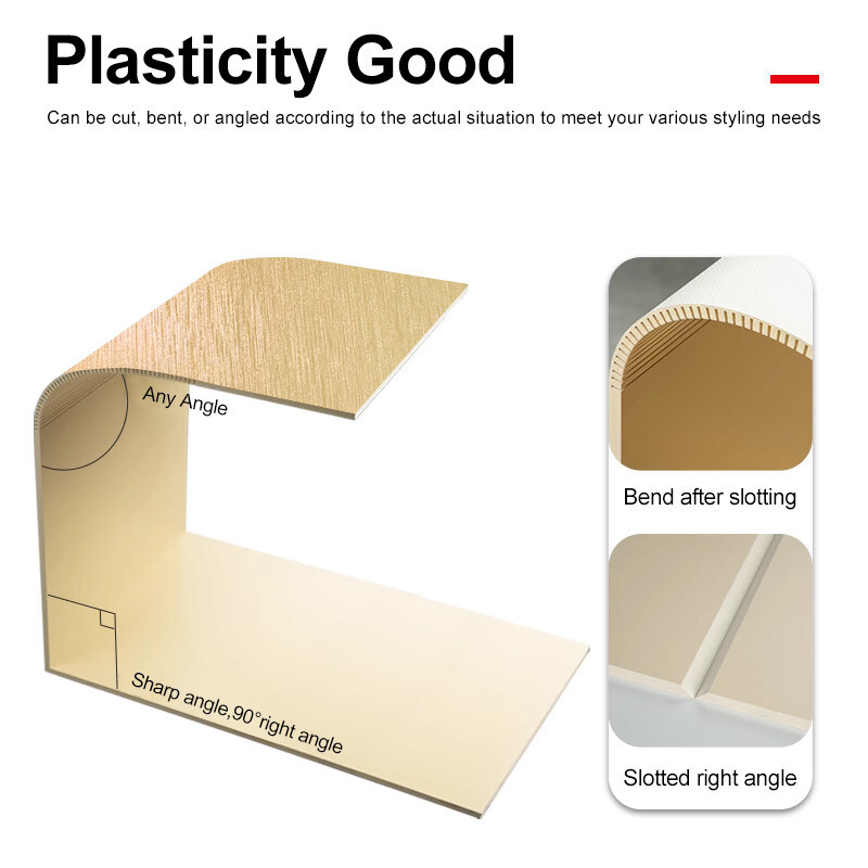 ПВХ Декорация Бамбук Уголь Дерево Металлическая Стенная доска Стенные панели внутреннего отделения высокой плотности