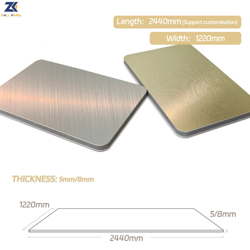 Панели стены облицовки древесины металла симуляции внутреннего художественного оформления водоустойчивые звукоизоляционные