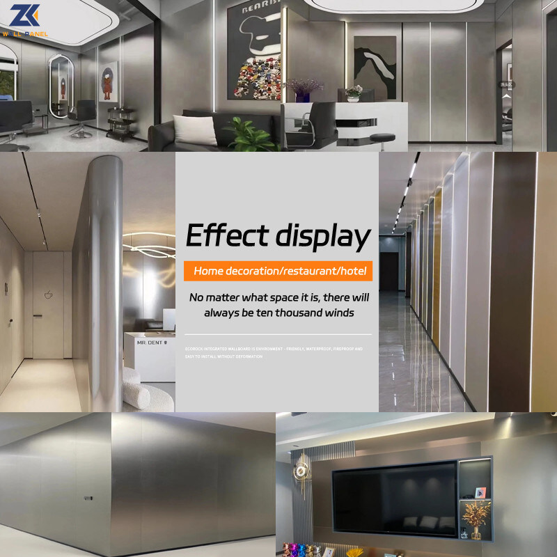 Панели стены облицовки древесины металла симуляции внутреннего художественного оформления водоустойчивые звукоизоляционные