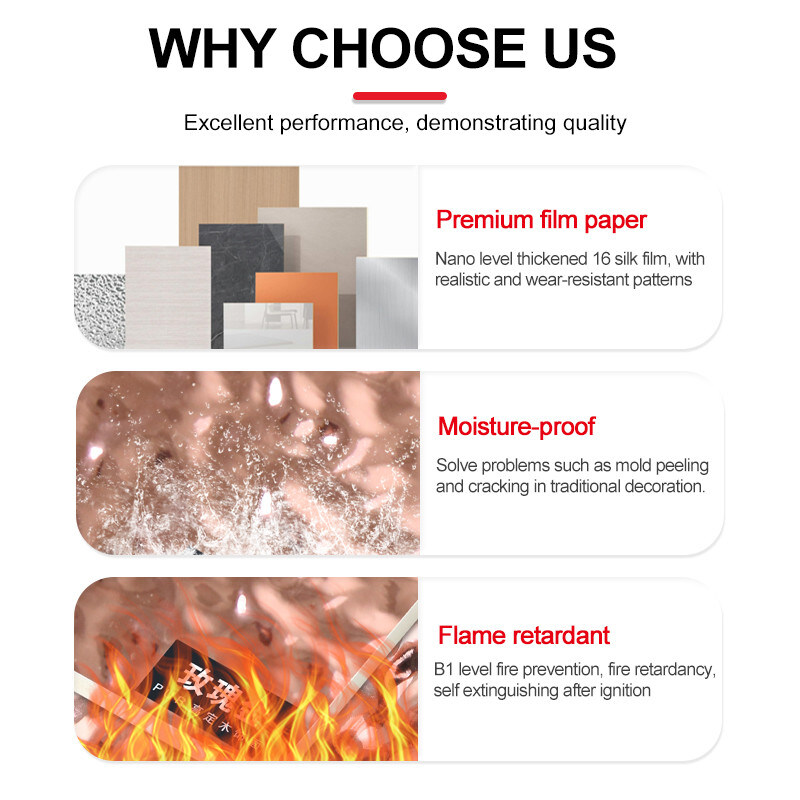 Роскошный водонепроницаемый 3D Водяной Стенный План ПВХ Внутренние Стенные панели Для Гостиницы