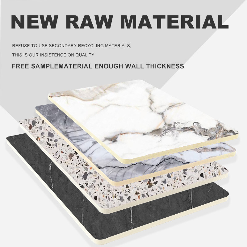 ПЭТ мраморный лист влагозащищенный Бамбук древесный уголь ПВХ декоративная стена