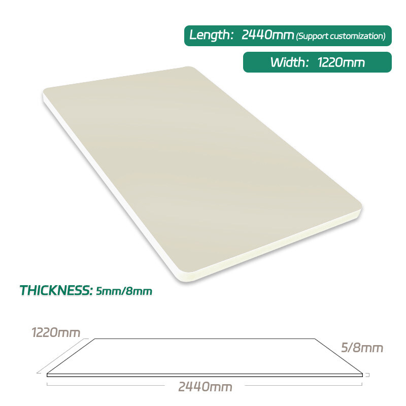 Панель стены волокна бамбука внутреннего художественного оформления 8 Mm деревянная придает огнестойкость облицовке кожи чувствуя деревянной