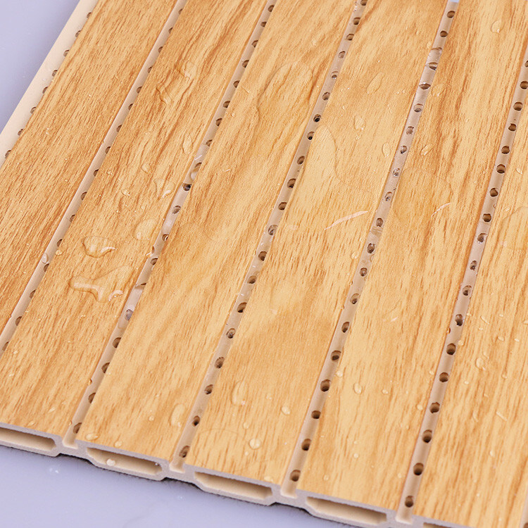 Декоративная огнеупорная панель стены 1.22*3m WPC звукоизоляционная 1.22*2.8m