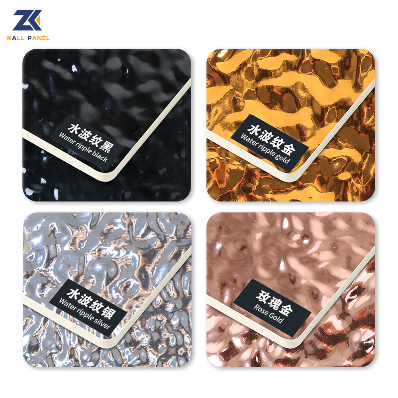 Декоративные огнеупорные панели стены угля пульсации 3D воды деревянные пластиковые бамбуковые