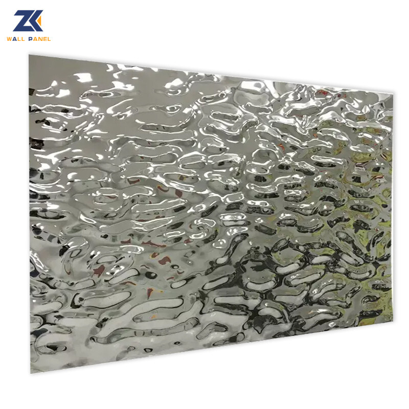 Декоративные огнеупорные панели стены угля пульсации 3D воды деревянные пластиковые бамбуковые