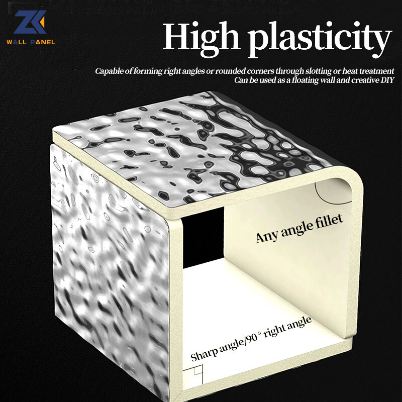 Древесина пульсации воды ЛЮБИМЦА 3D лощит панель стены угля бамбука высокой плотности 8mm деревянную