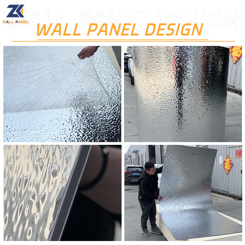 Фасада лобби панели стены пульсации воды панель стены рифленого внутренняя декоративная