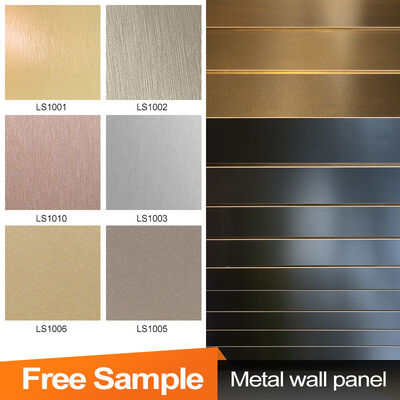 ПВХ Декорация Бамбук Уголь Дерево Металлическая Стенная доска Стенные панели внутреннего отделения высокой плотности